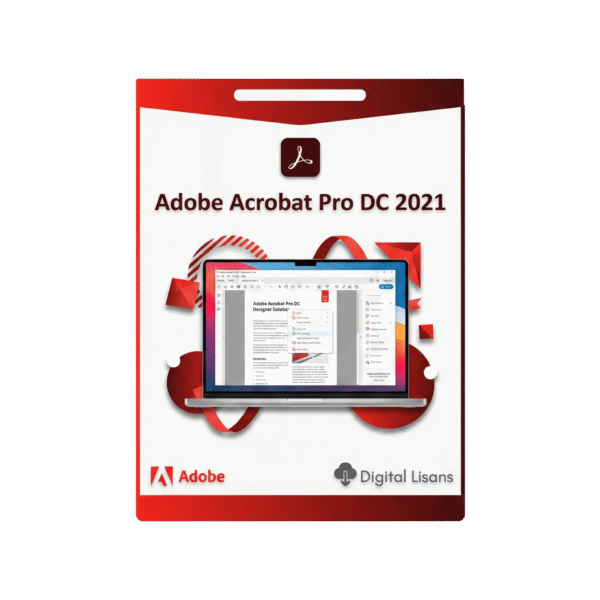 Adobe Acrobat Pro Dc 2021 Dijital Lisans