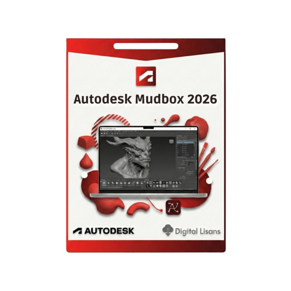 Autodesk Mudbox 2026 - 1 Yıl Lisans (Windows & Mac Uyumlu)