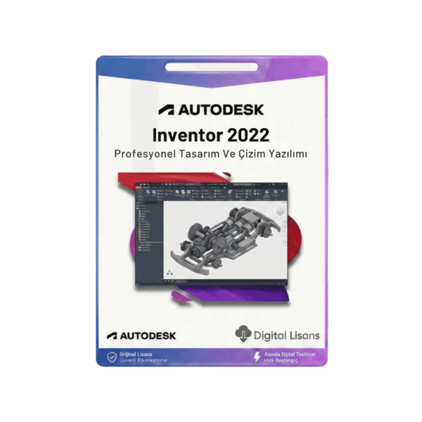 Autodesk Inventor Pro 2022 - 1 Yıl Lisans
