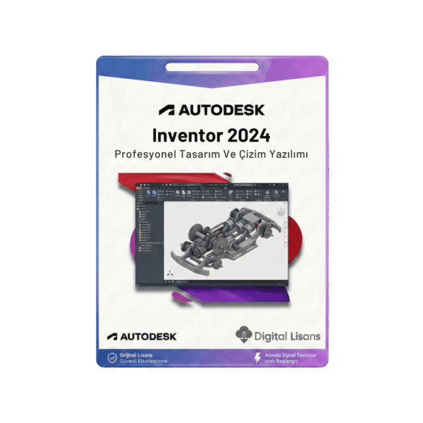 Autodesk Inventor Pro 2024 - 1 Yıl Lisans