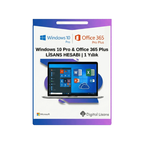 Windows 10 Pro & Office 2024 Dijital Lisans Key
