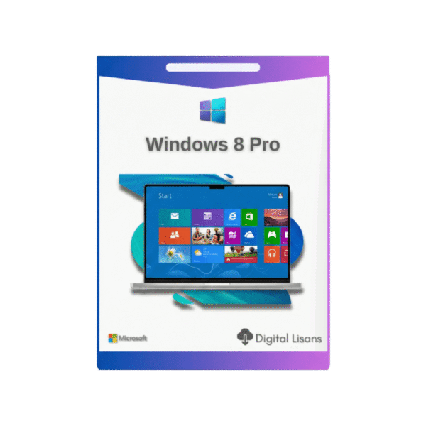 Windows 8 PRO Dijital Lisans 32&64 Bit Key BİREYSEL KURUMSAL